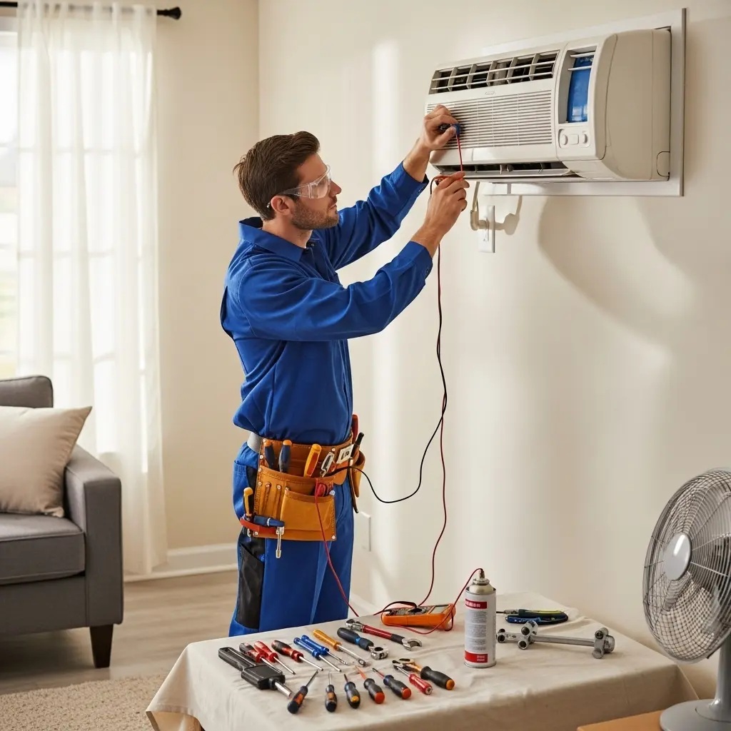 Gebze Grundig Grundig klima gaz dolumu ve bakım – Enerji verimliliği artırıldı. - Teknik servis örneği